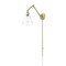 Z-Lite Gayson Wall Sconce, 1-Light, 7.75 In.W x 30.5 In.L x 7.75 In.H, Modern Gold/Modern Gold 348S-MGLD - alternate 8
